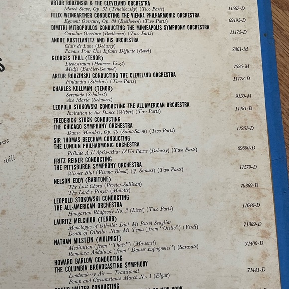 COPY - Rhapsody record set - Picture 6 of 9